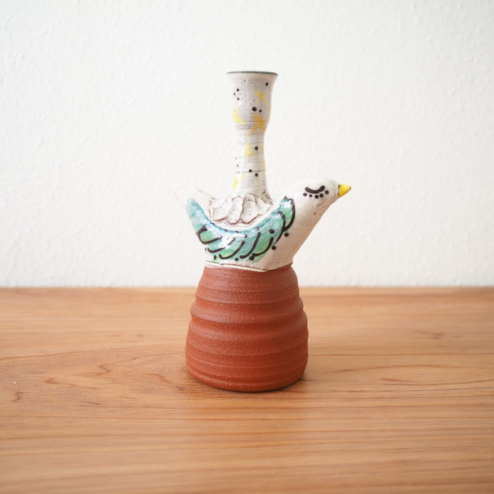 Bird candleholder